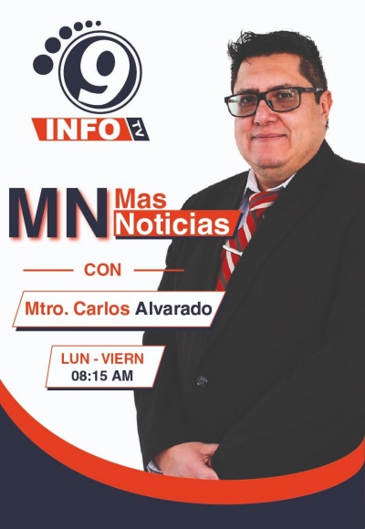 Mas Noticias con Carlos Alvarado